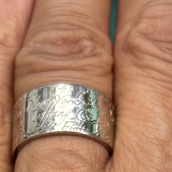 Tiffany Ring - size 6 - Picture 2 of 2